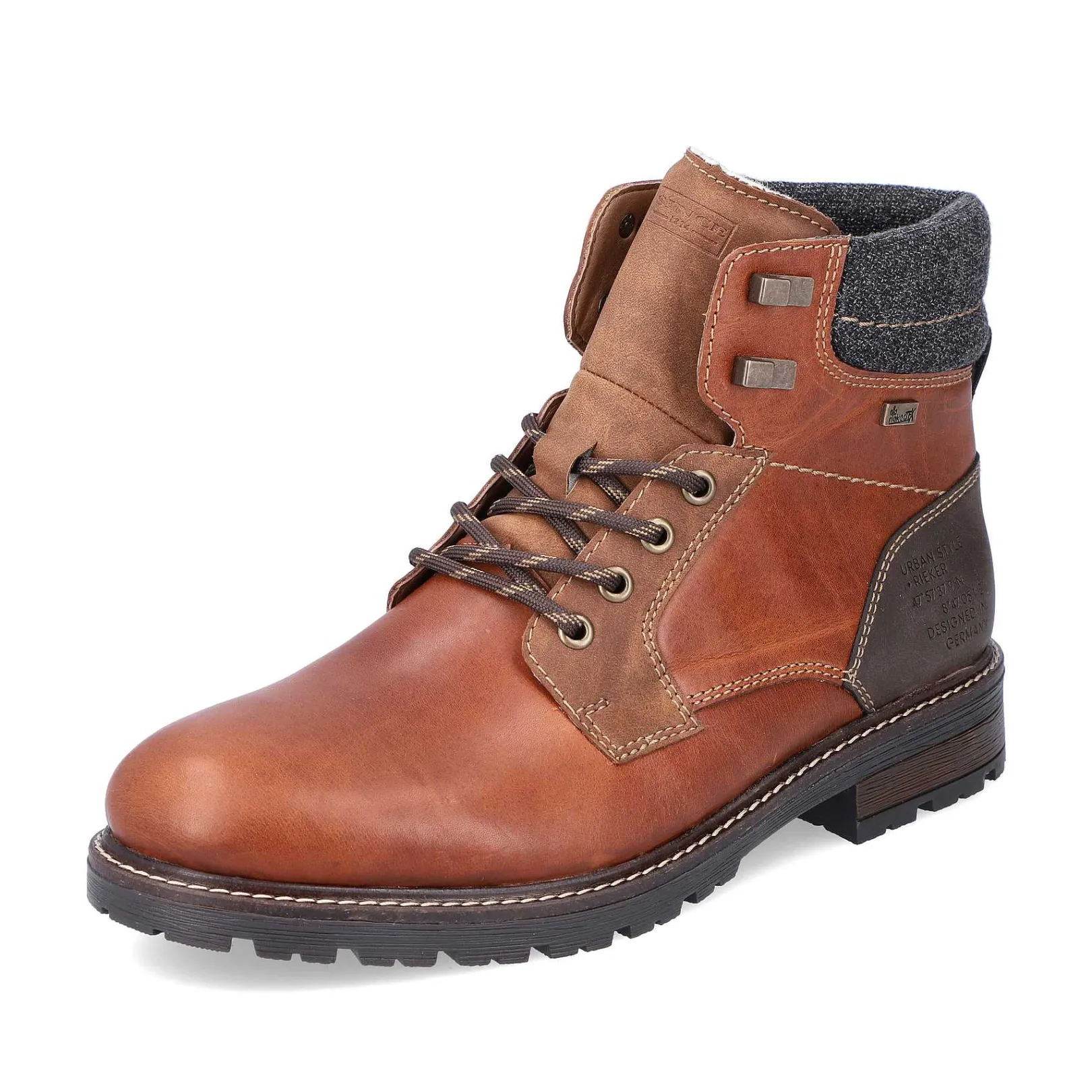 Discount Men'S Corded Boots Caramel Brown Men'S Boots