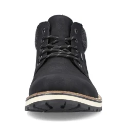 Outlet Men'S Corded Boots Urban Black Men'S Boots