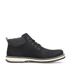 Outlet Men'S Corded Boots Urban Black Men'S Boots