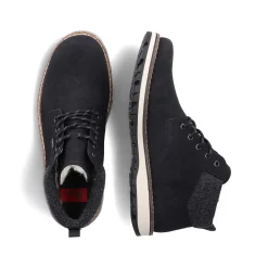 Outlet Men'S Corded Boots Urban Black Men'S Boots