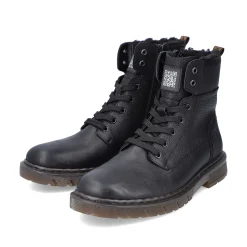 Discount Men'S Corded Boots Graphite Black Men'S Boots
