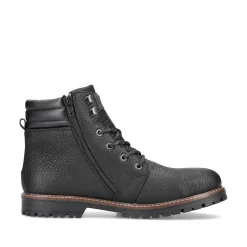 Sale Men'S Corded Boots Deep Black Men'S Boots