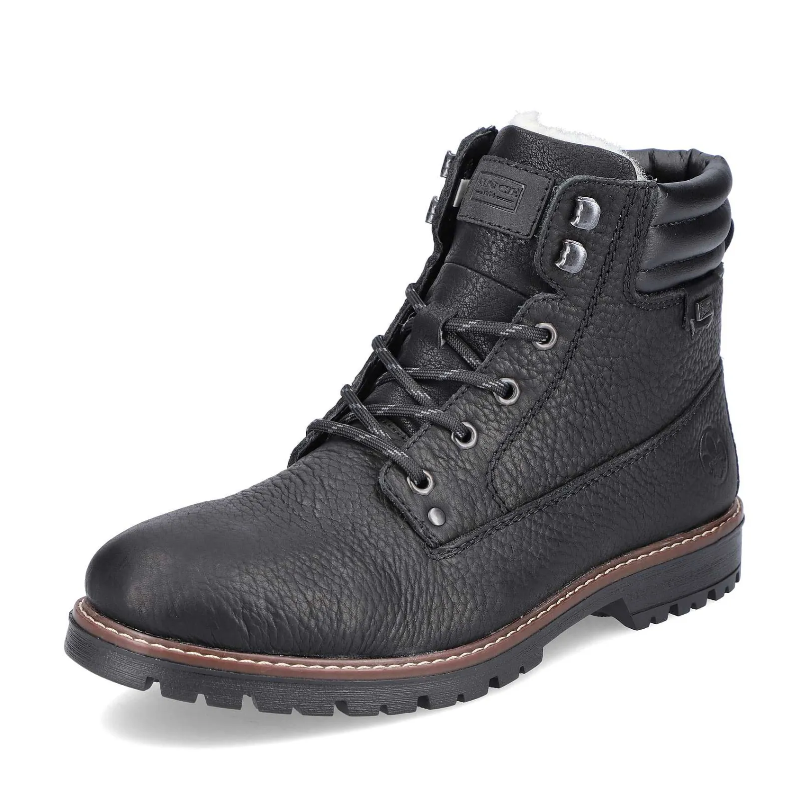 Sale Men'S Corded Boots Deep Black Men'S Boots