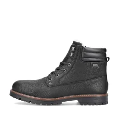 Sale Men'S Corded Boots Deep Black Men'S Boots