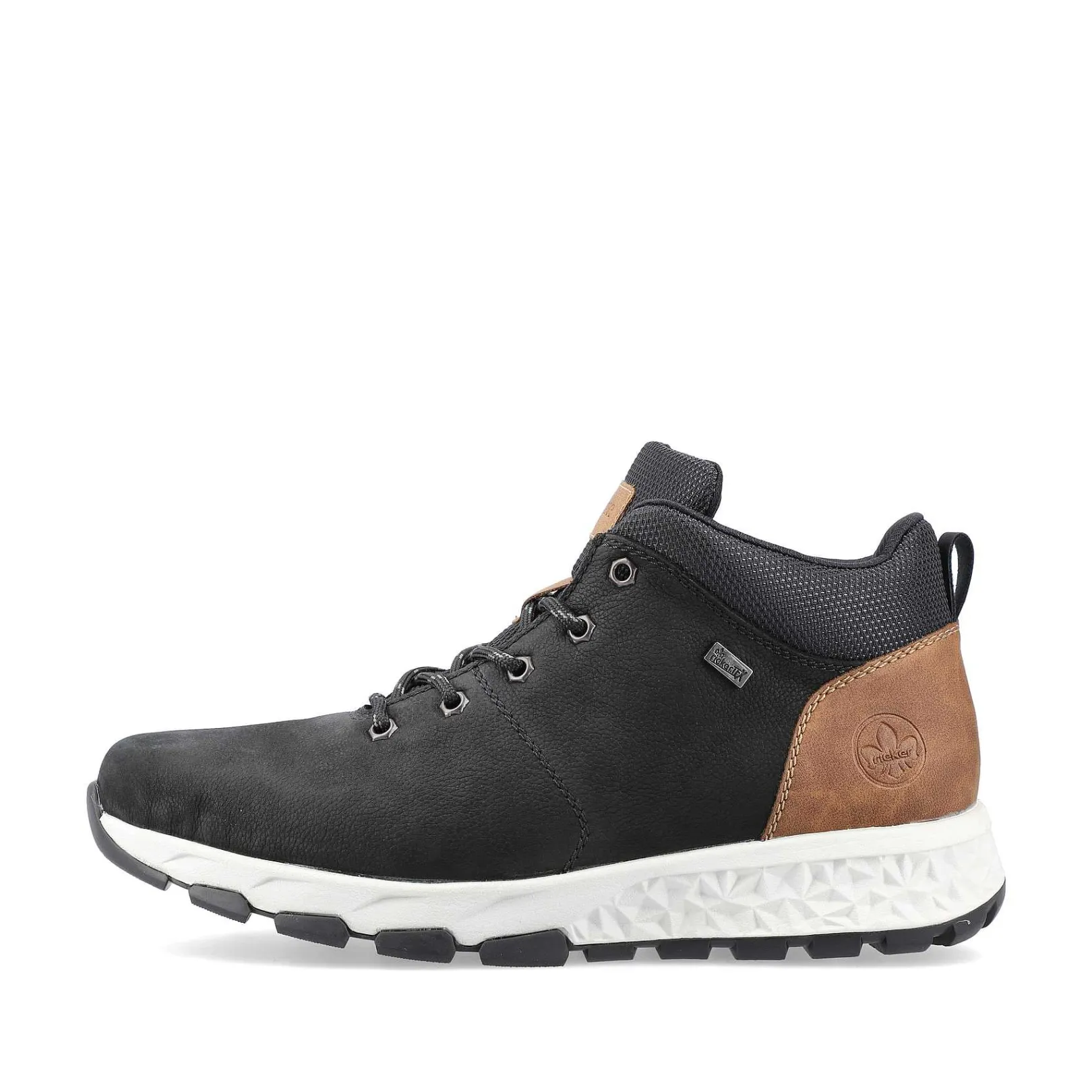 Best Men'S High Sneaker Black-Brown Men'S Sneakers