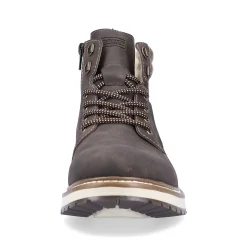 Discount Men'S Laced Boots Espresso Brown Men'S Boots
