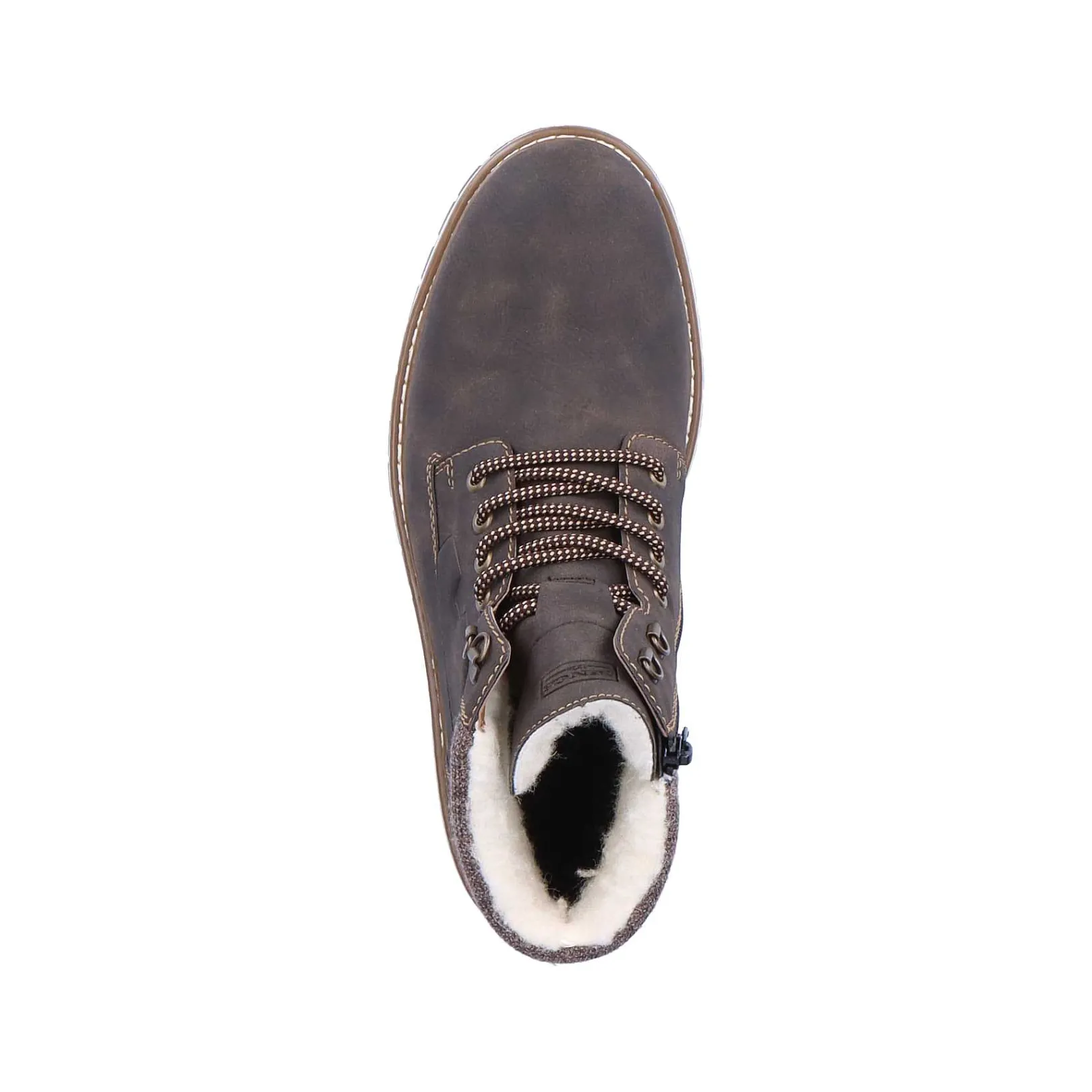 Discount Men'S Laced Boots Espresso Brown Men'S Boots