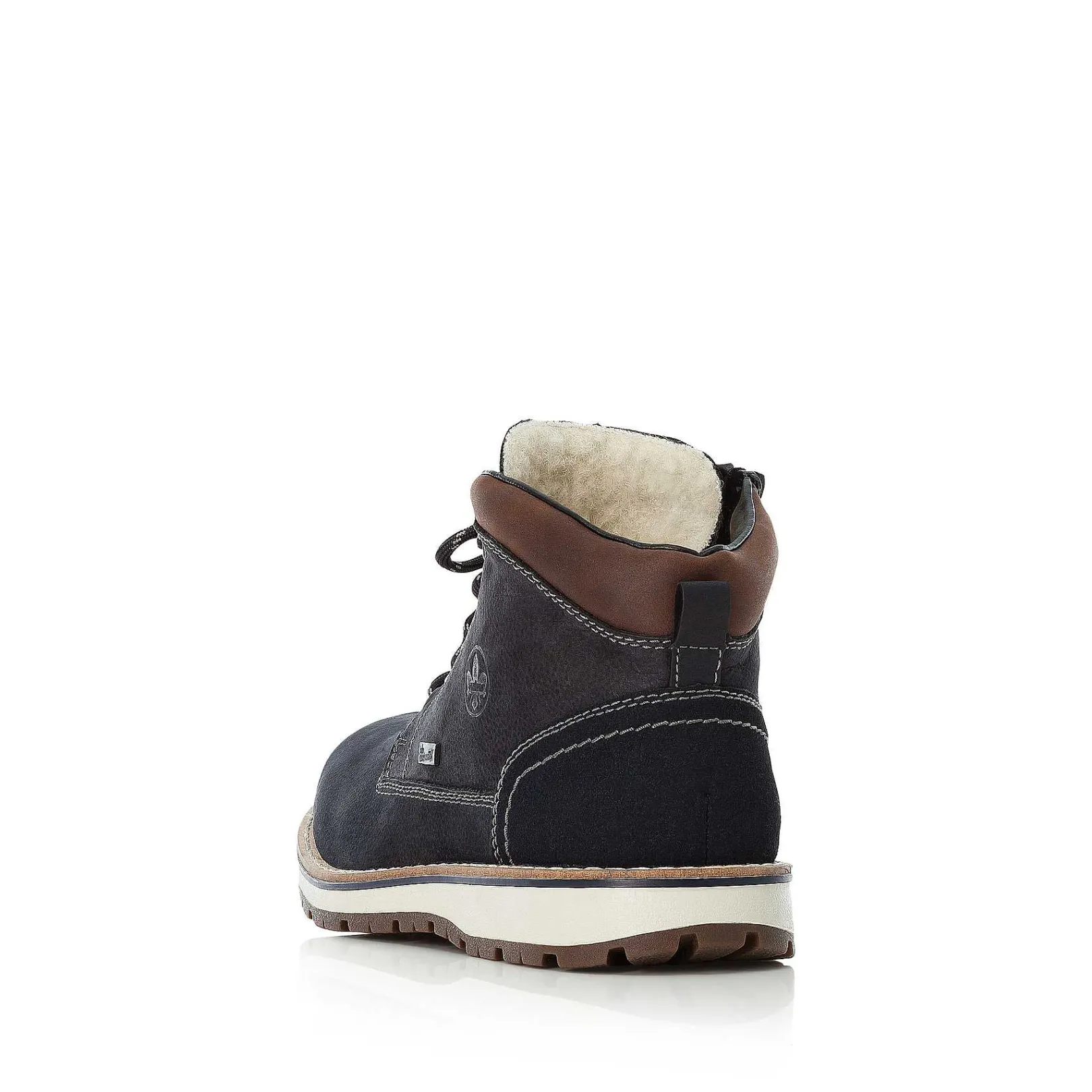 New Men'S Laced Boots Pacific Blue Men'S Boots