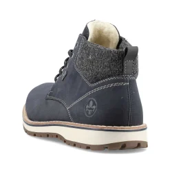 Men'S Laced Boots Pacific Blue Men'S Boots