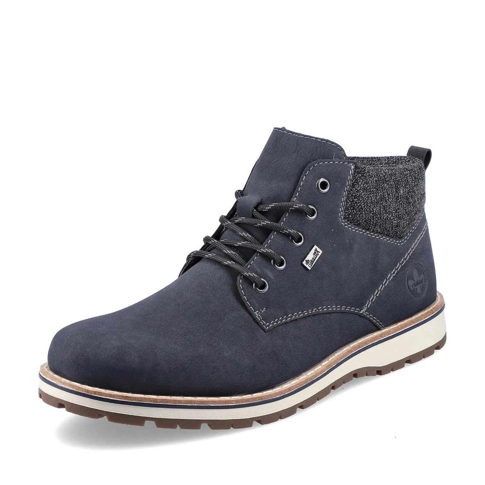 Men'S Laced Boots Pacific Blue Men'S Boots