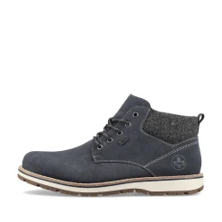 Men'S Laced Boots Pacific Blue Men'S Boots