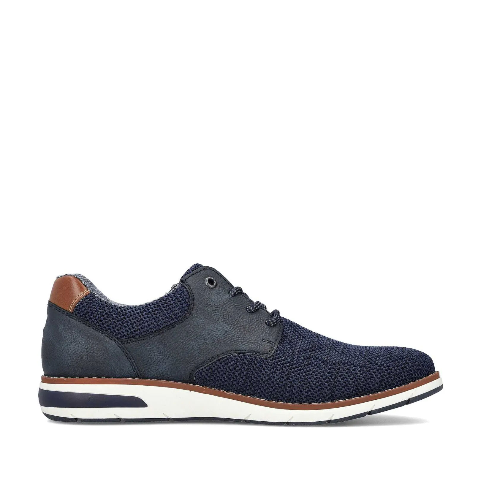 Hot Men'S Laced Shoes Azure Blue Men'S Low Shoes & Slippers
