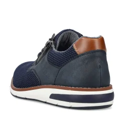 Hot Men'S Laced Shoes Azure Blue Men'S Low Shoes & Slippers