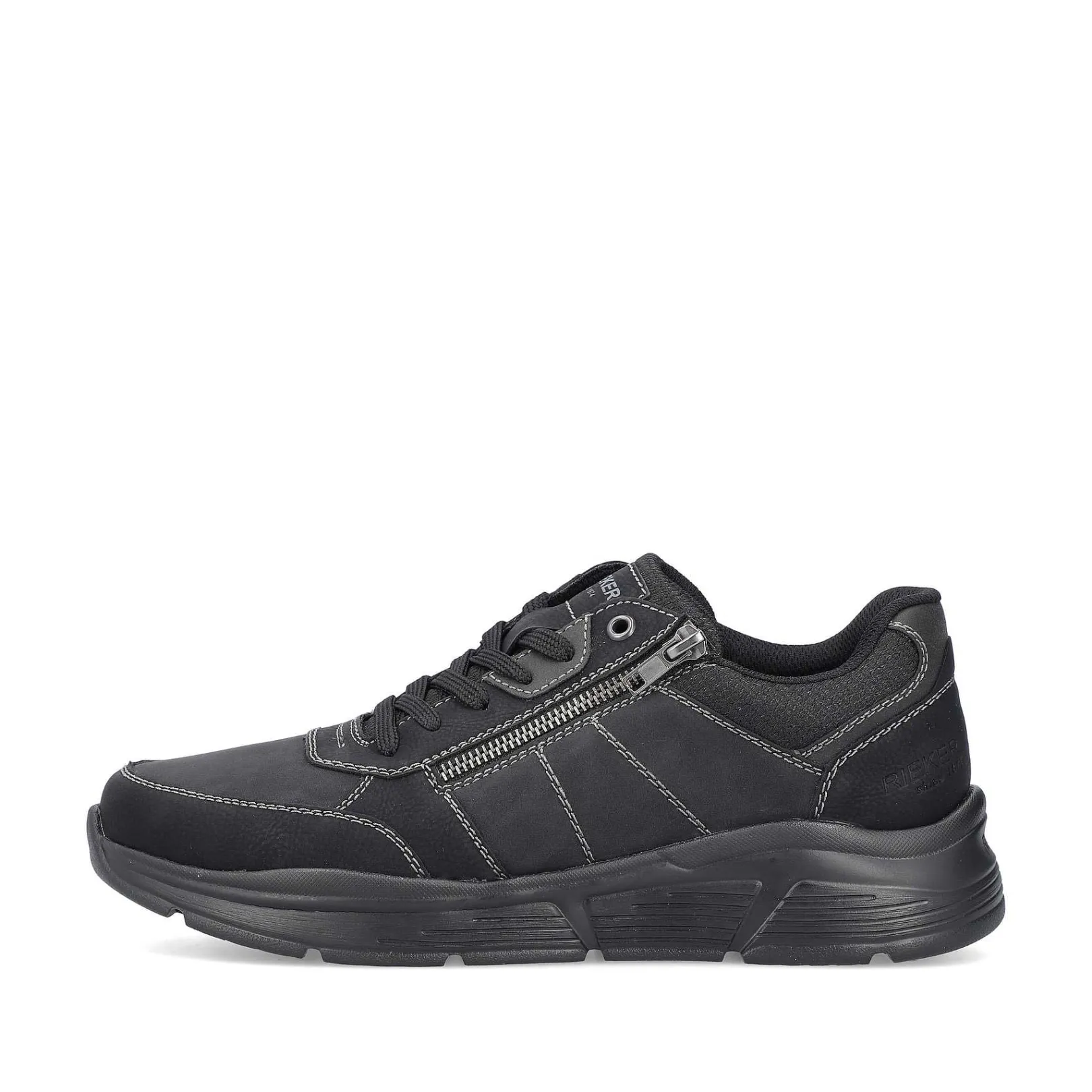 New Men'S Lace-Up Shoes Asphalt Black Men'S Low Shoes & Slippers