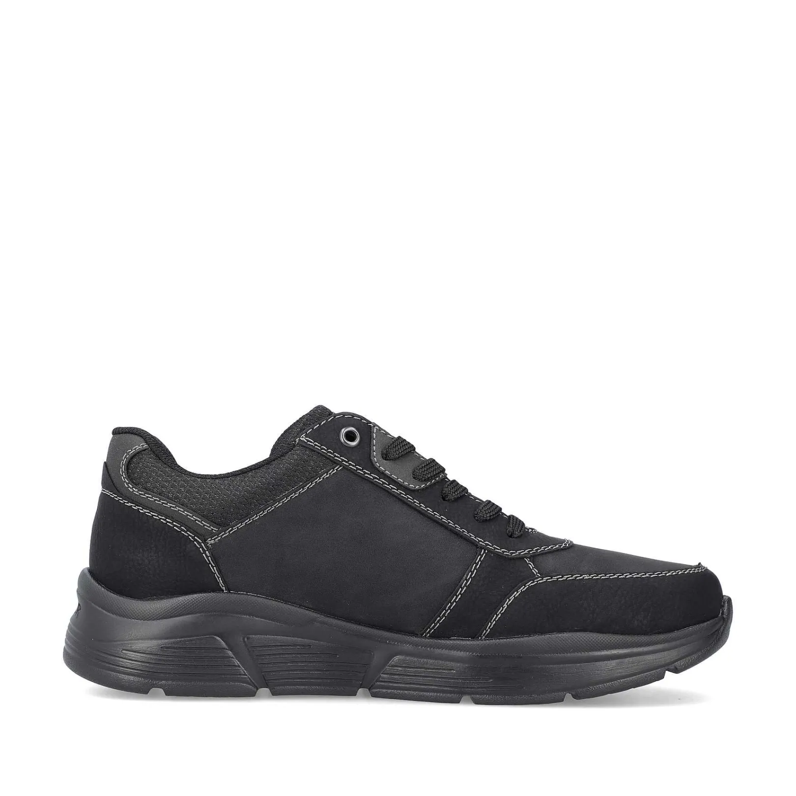 New Men'S Lace-Up Shoes Asphalt Black Men'S Low Shoes & Slippers