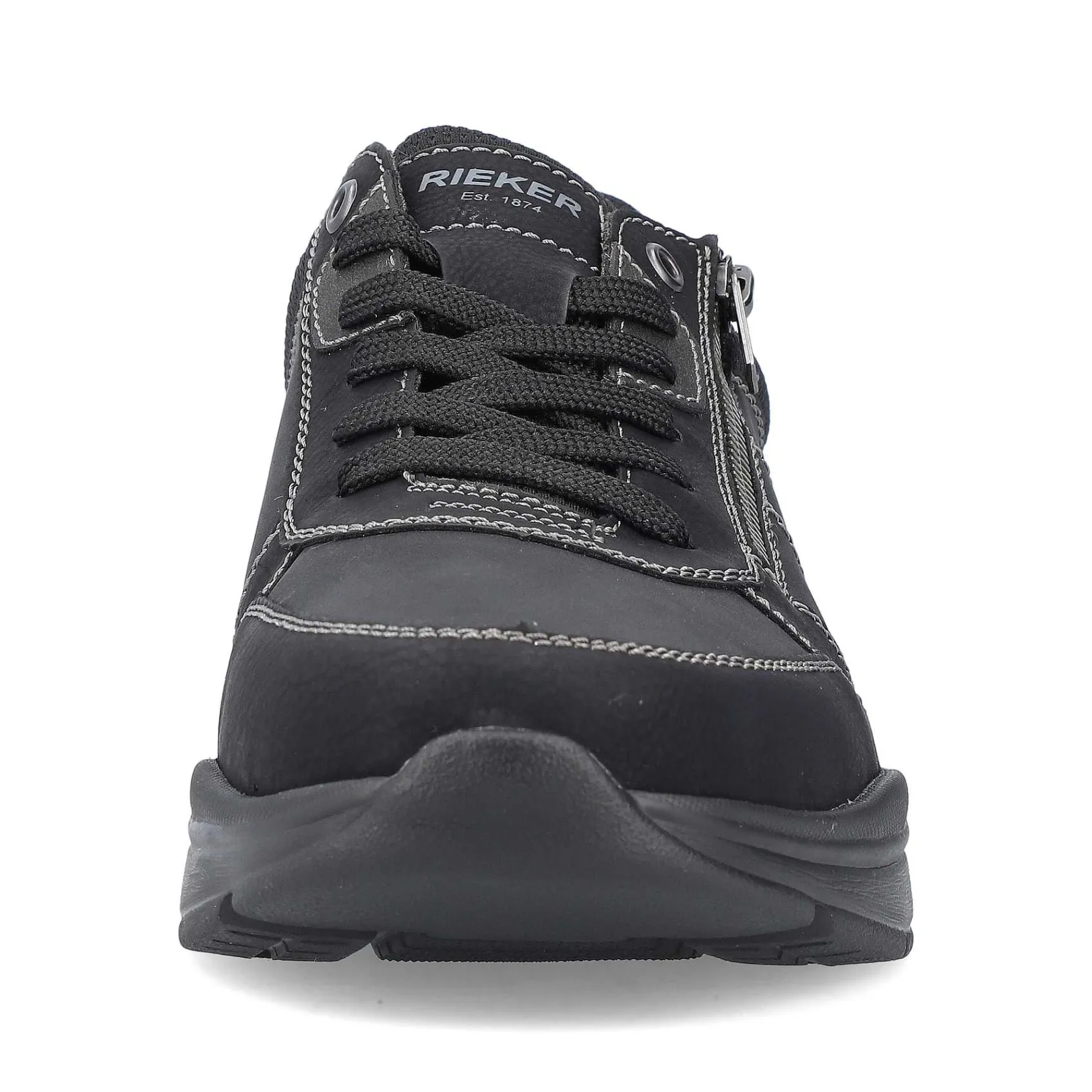 New Men'S Lace-Up Shoes Asphalt Black Men'S Low Shoes & Slippers