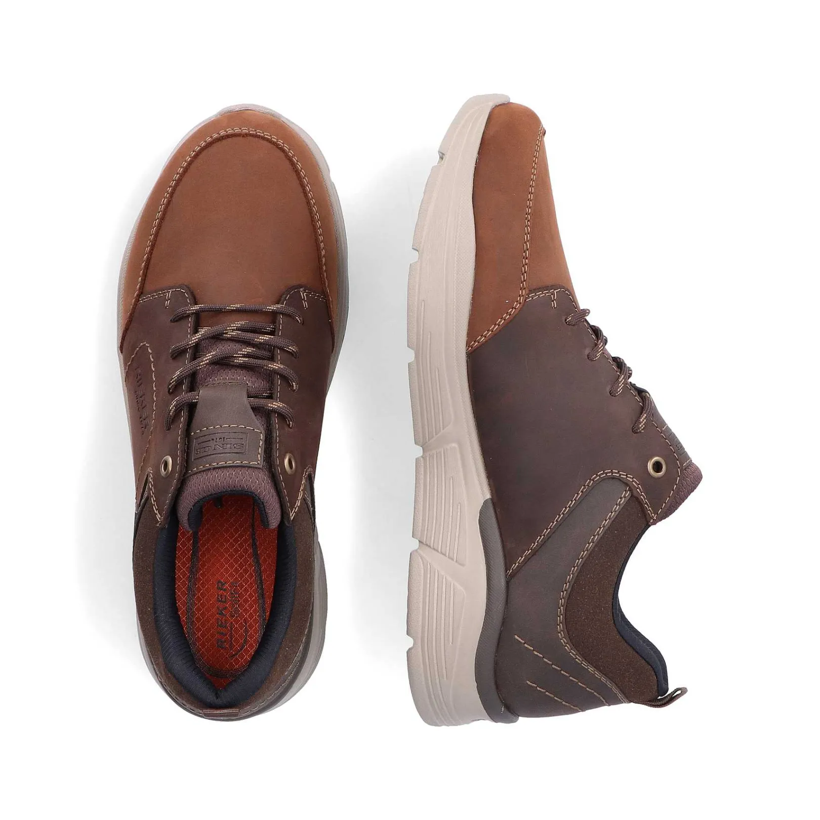 Discount Men'S Lace-Up Shoes Fox Brown Men'S Low Shoes & Slippers