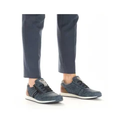 Online Men'S Lace-Up Shoes Sky Blue Men'S Low Shoes & Slippers