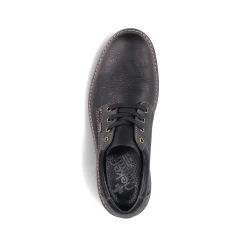 New Men'S Lace-Up Shoes Jet Black Men'S Low Shoes & Slippers