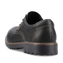 New Men'S Lace-Up Shoes Jet Black Men'S Low Shoes & Slippers