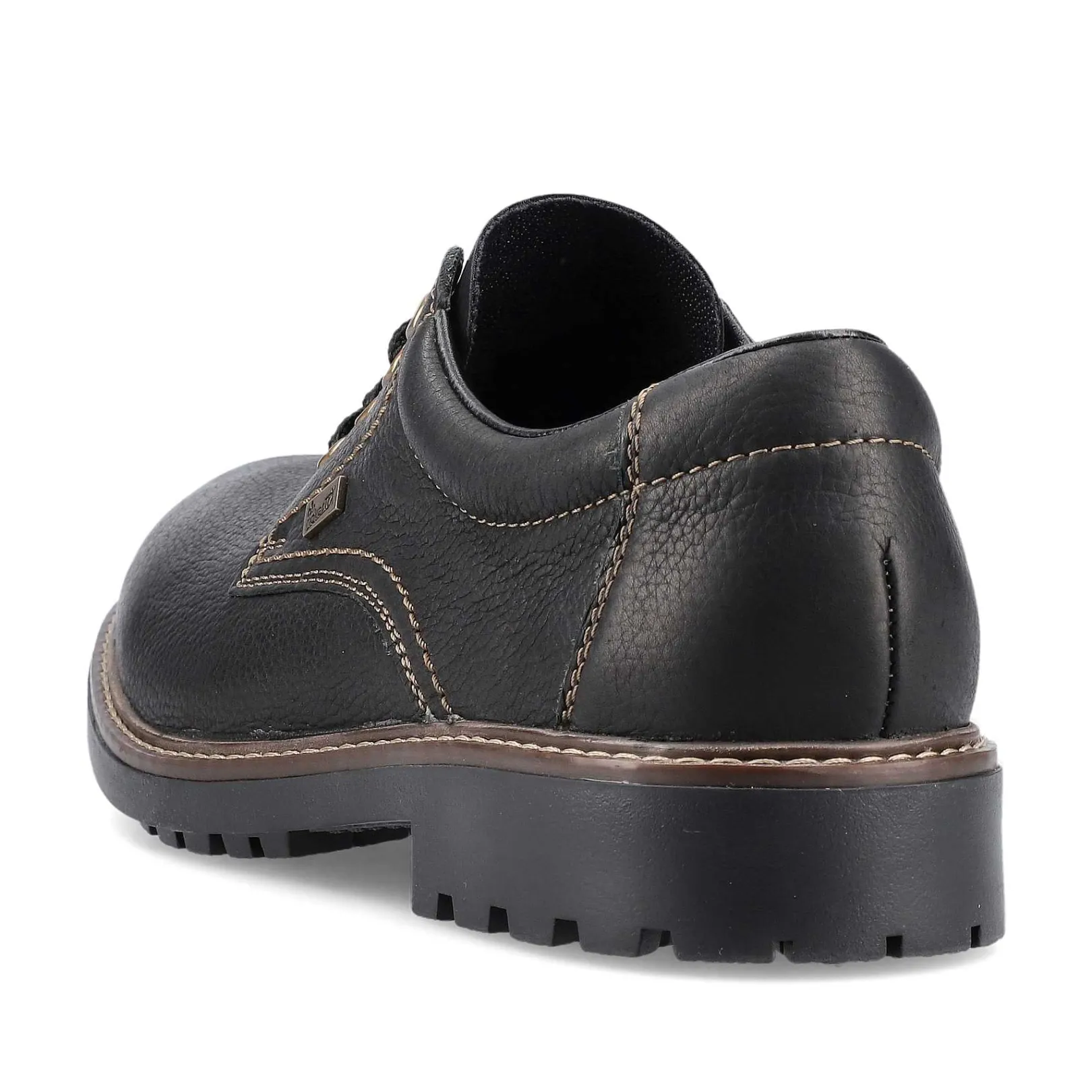 New Men'S Lace-Up Shoes Jet Black Men'S Low Shoes & Slippers
