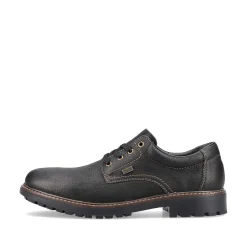 New Men'S Lace-Up Shoes Jet Black Men'S Low Shoes & Slippers