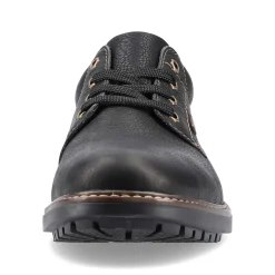 New Men'S Lace-Up Shoes Jet Black Men'S Low Shoes & Slippers