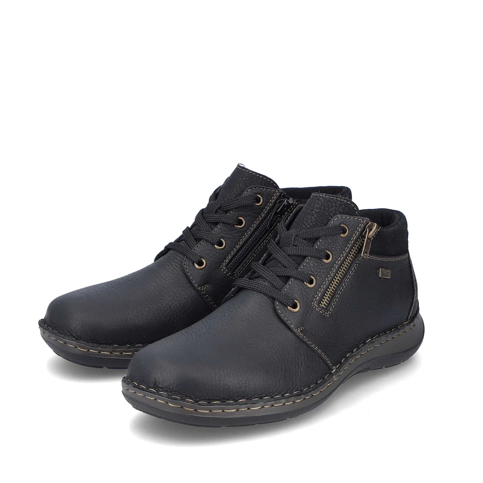Online Men'S Lace-Up Shoes Asphalt Black Men'S Low Shoes & Slippers