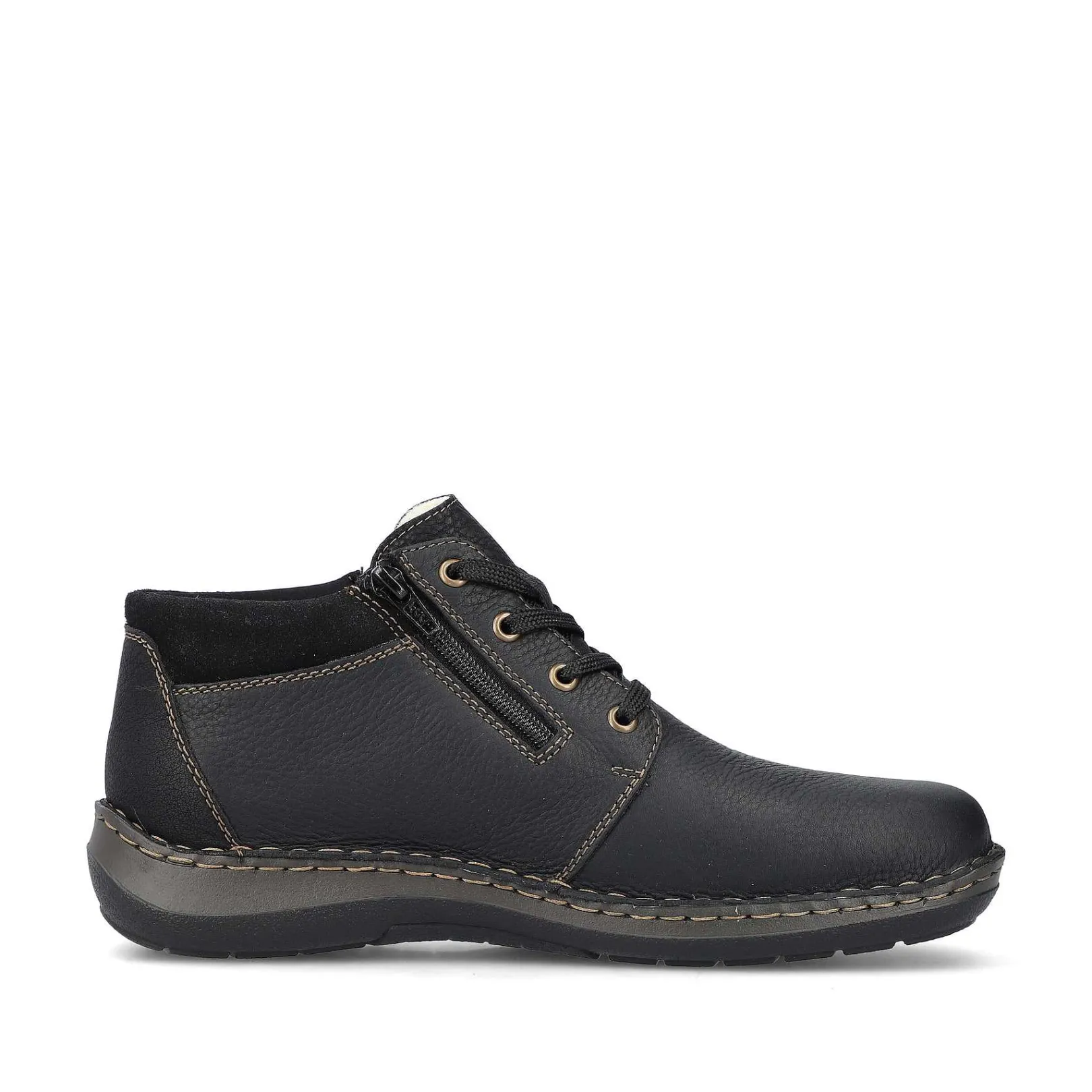 Online Men'S Lace-Up Shoes Asphalt Black Men'S Low Shoes & Slippers