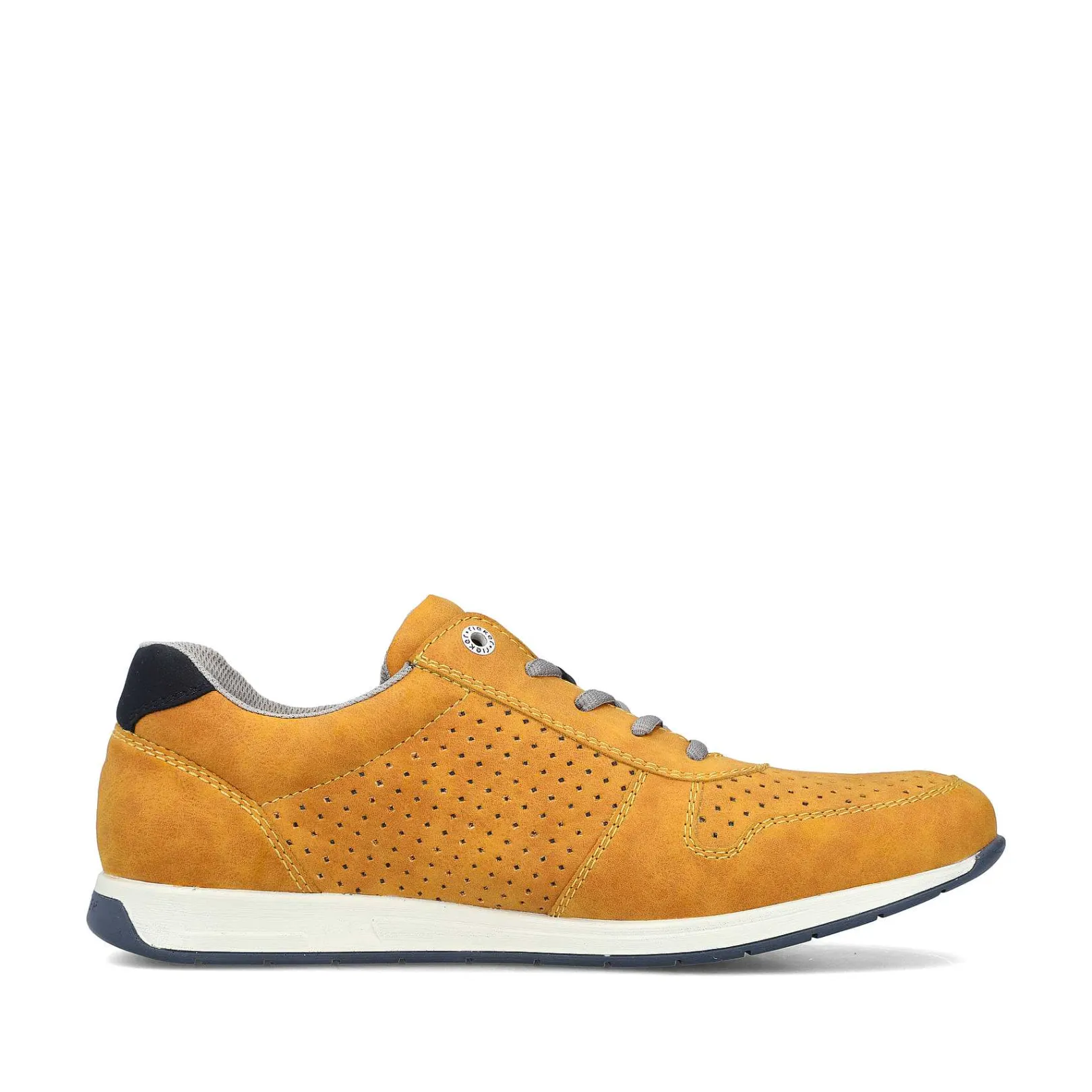 Sale Men'S Lace-Up Shoes Sunflower Yellow-Navy Blue Men'S Low Shoes & Slippers