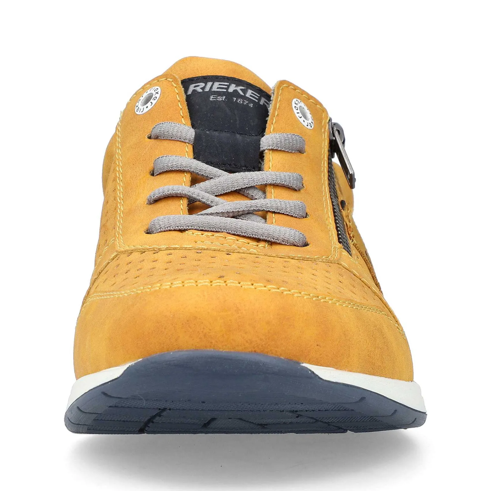 Sale Men'S Lace-Up Shoes Sunflower Yellow-Navy Blue Men'S Low Shoes & Slippers