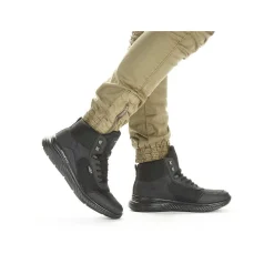 Men'S Lace-Up Shoes Asphalt Black Men'S Low Shoes & Slippers