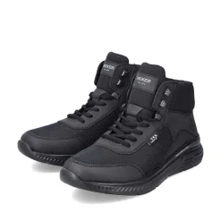 Men'S Lace-Up Shoes Asphalt Black Men'S Low Shoes & Slippers