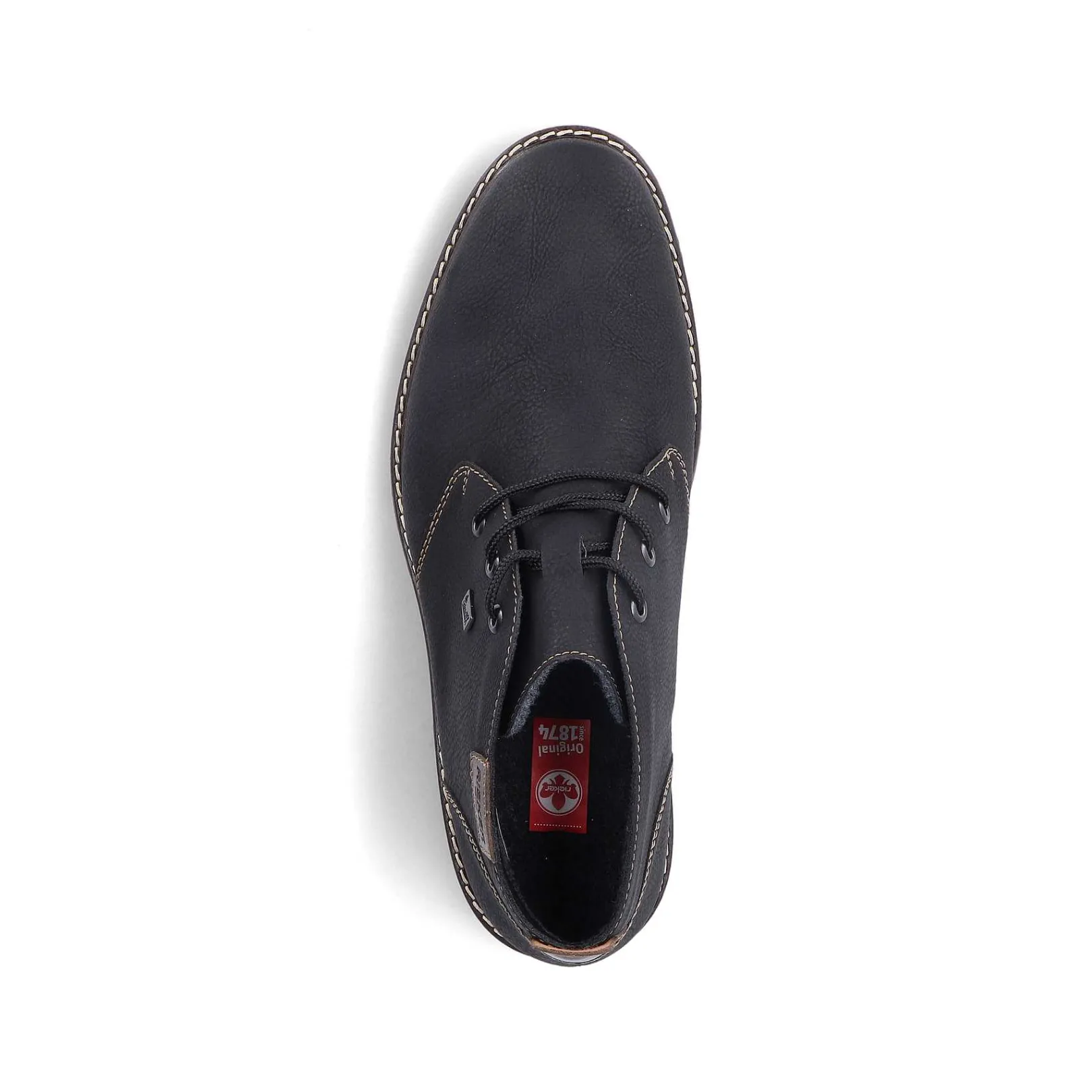 New Men'S Lace-Up Shoes Asphalt Black Men'S Low Shoes & Slippers