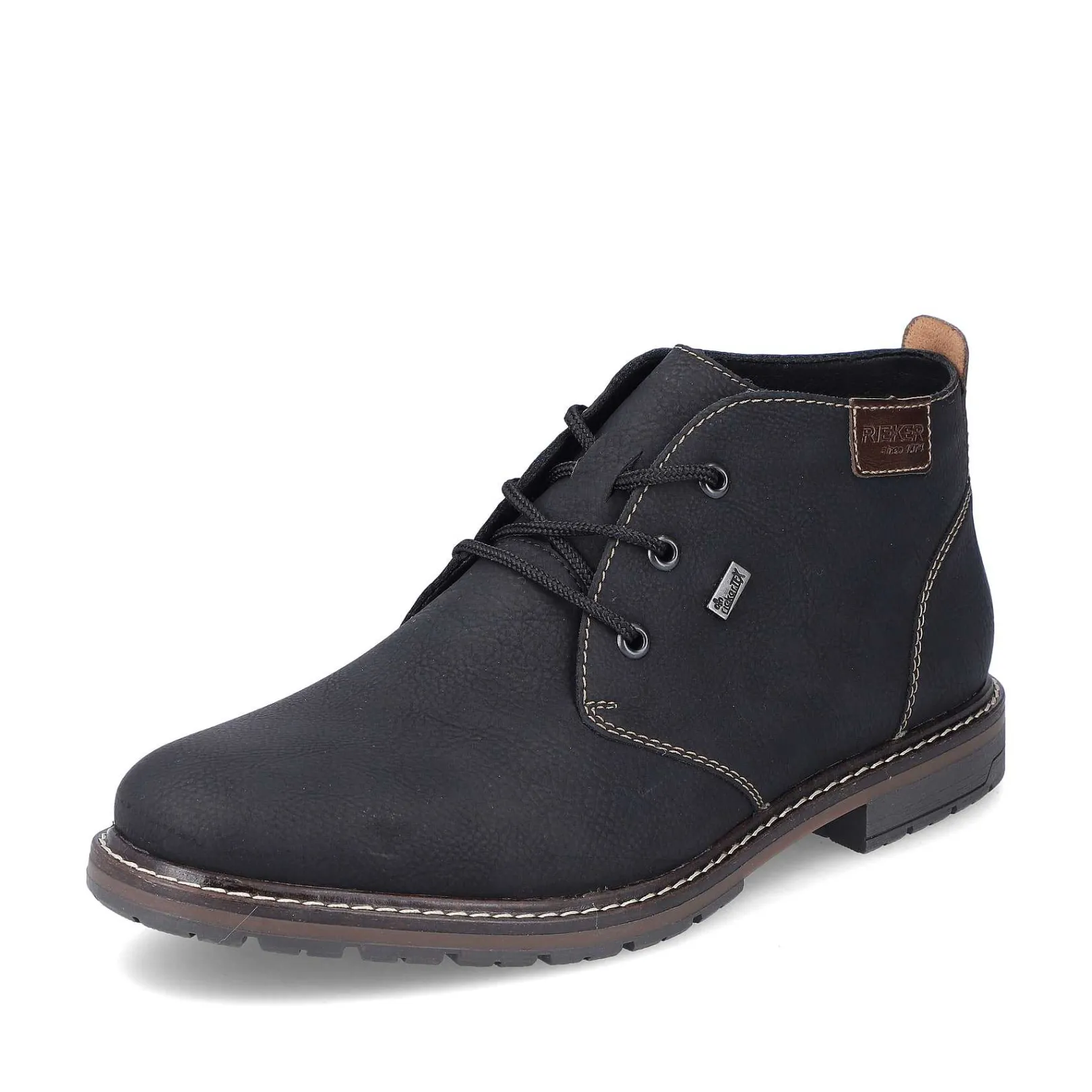 New Men'S Lace-Up Shoes Asphalt Black Men'S Low Shoes & Slippers