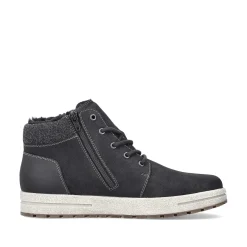 Outlet Men'S Lace-Up Shoes Asphalt Black Men'S Low Shoes & Slippers