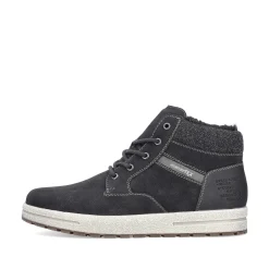 Outlet Men'S Lace-Up Shoes Asphalt Black Men'S Low Shoes & Slippers
