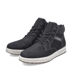 Outlet Men'S Lace-Up Shoes Asphalt Black Men'S Low Shoes & Slippers