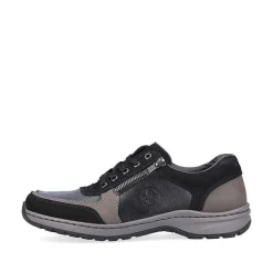Online Men'S Lace-Up Shoes Asphalt Black Men'S Low Shoes & Slippers