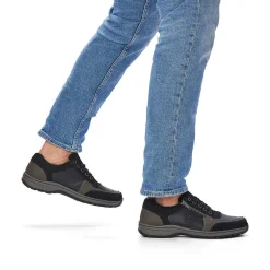 Online Men'S Lace-Up Shoes Asphalt Black Men'S Low Shoes & Slippers