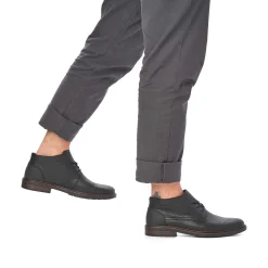 Outlet Men'S Lace-Up Shoes Jet Black Men'S Low Shoes & Slippers