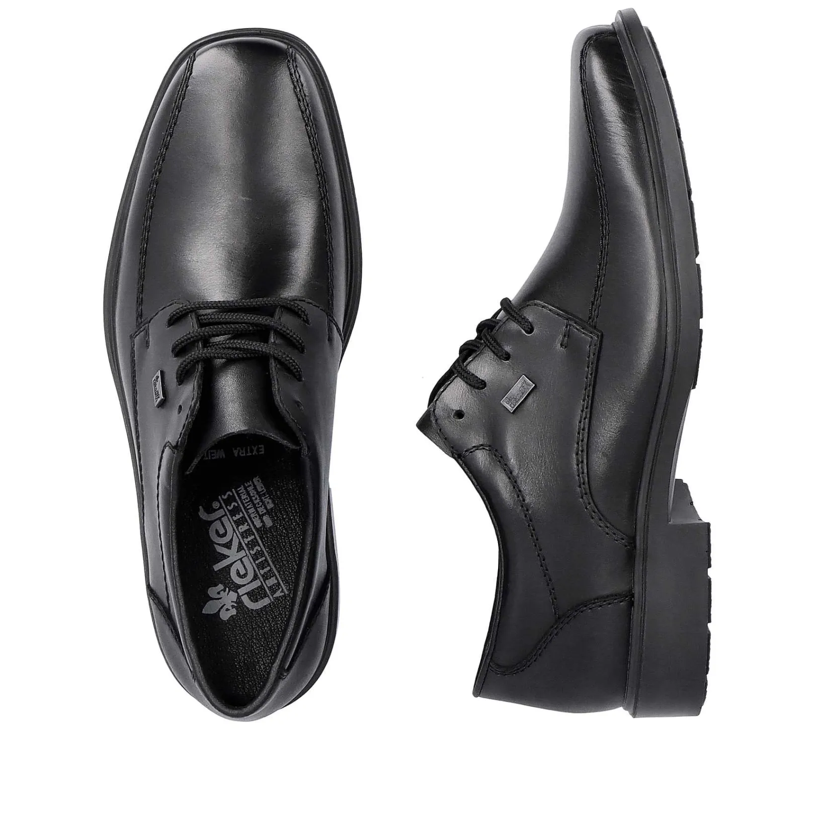 Clearance Men'S Lace-Up Shoes Midnight Black Men'S Low Shoes & Slippers