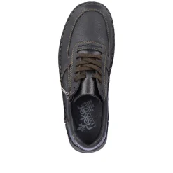 Sale Men'S Lace-Up Shoes Asphalt Black Men'S Low Shoes & Slippers