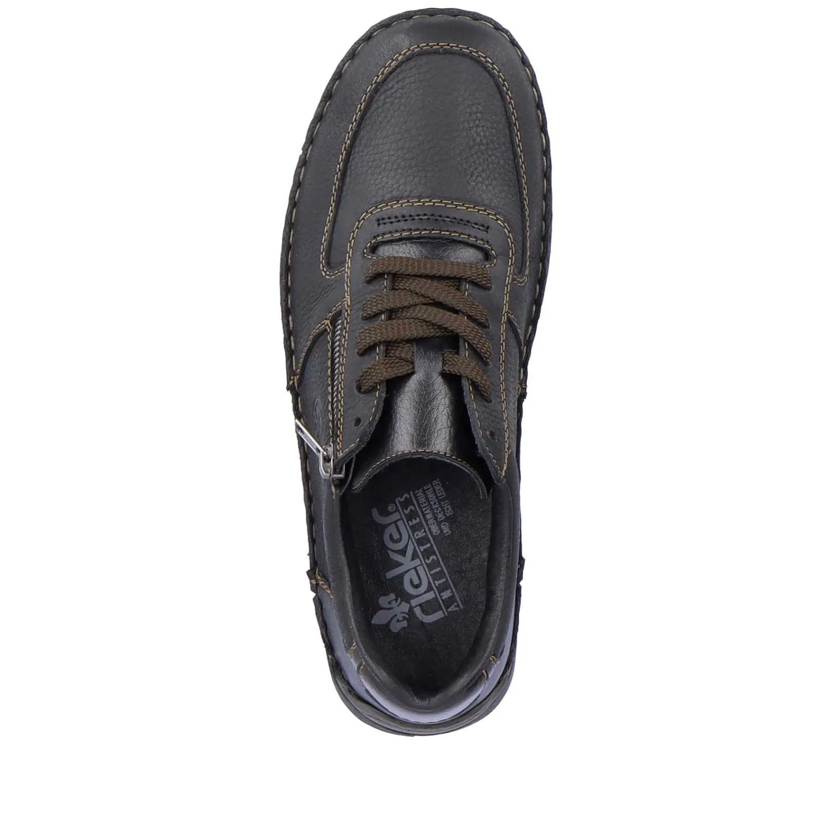 Sale Men'S Lace-Up Shoes Asphalt Black Men'S Low Shoes & Slippers