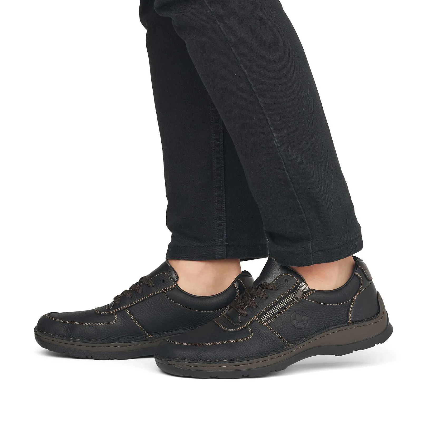 Sale Men'S Lace-Up Shoes Asphalt Black Men'S Low Shoes & Slippers