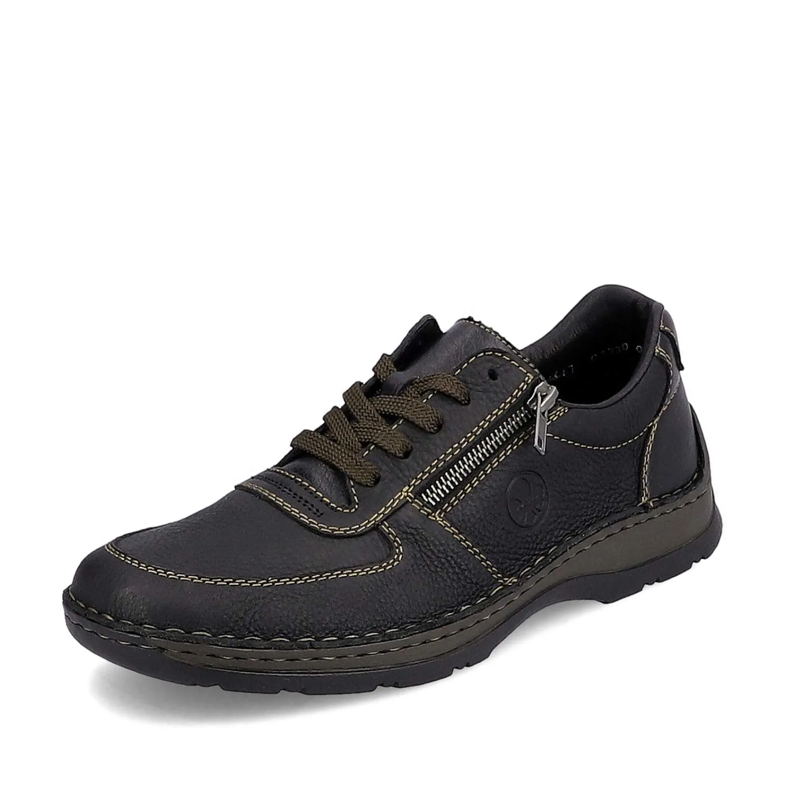 Sale Men'S Lace-Up Shoes Asphalt Black Men'S Low Shoes & Slippers
