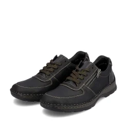 Sale Men'S Lace-Up Shoes Asphalt Black Men'S Low Shoes & Slippers