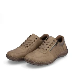 Outlet Men'S Lace-Up Shoes Brown Beige Men'S Low Shoes & Slippers