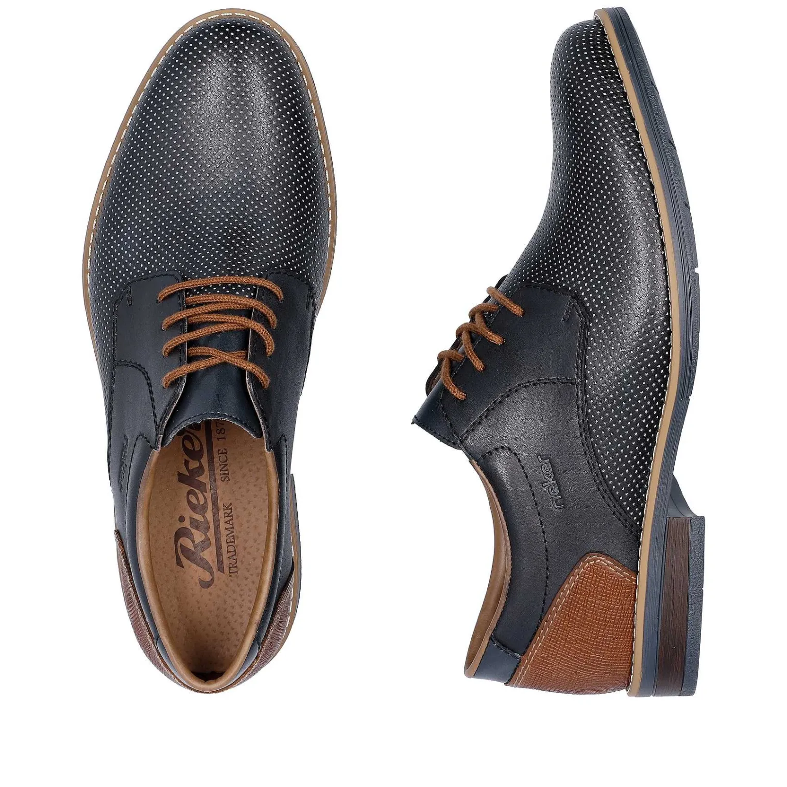 Sale Men'S Lace-Up Shoes Navy Blue Men'S Business Shoes
