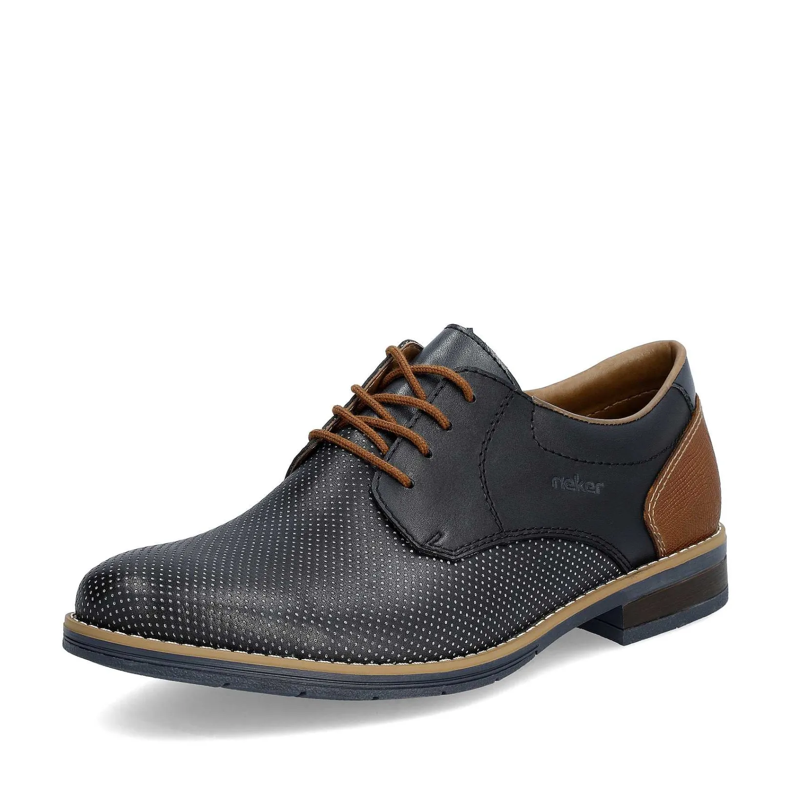 Sale Men'S Lace-Up Shoes Navy Blue Men'S Business Shoes